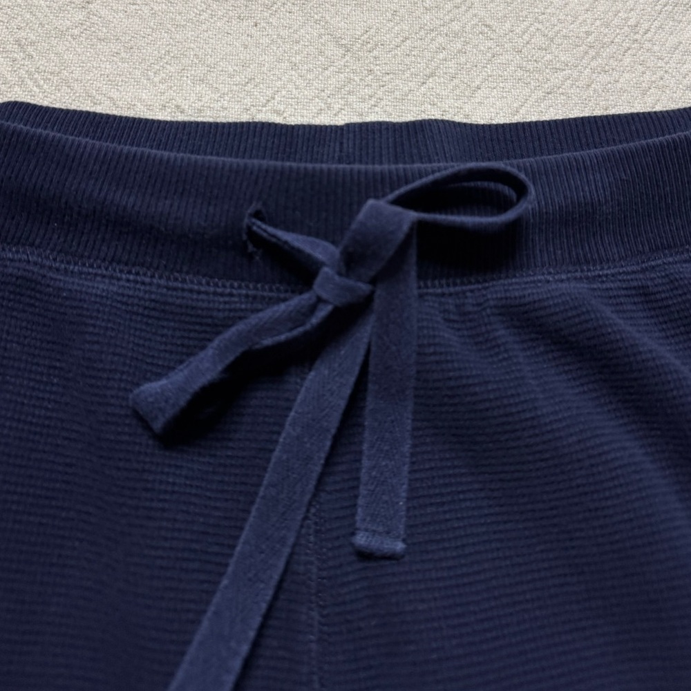 Ralph Lauren Polo Men’s Navy Blue Waffle Lounge Sleepwear Pants L - Picture 6 of 8